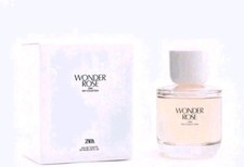 ZARA Women Wonder rose Eau De Toilette Fragrance 90ml Brand New damaged box 🫆