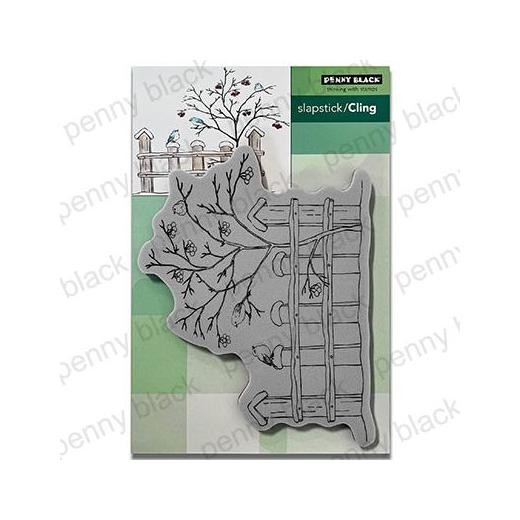 Penny Black Cling Rubber Stamps - Resting Picket 40-940