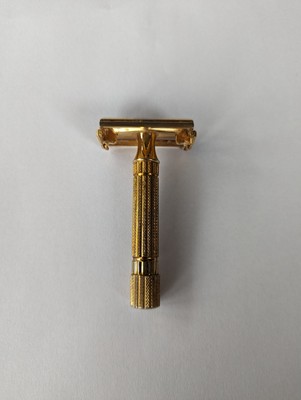 Vintage Gillette Aristocrat Gold-plated Safety Razor, High Quality Made in USA
