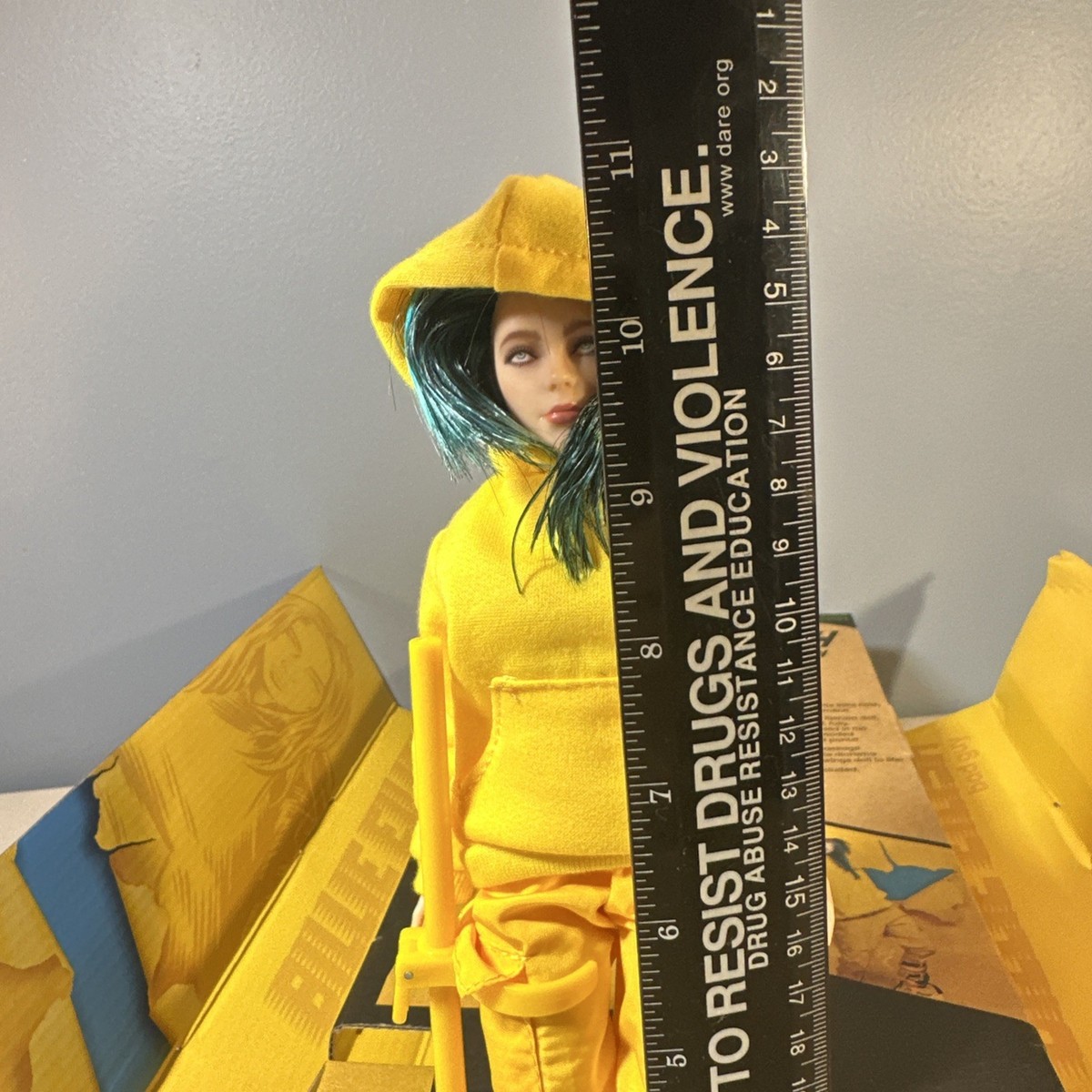 Billie Eilish Action Figure Bad Guy In-Video Series Fashion Doll