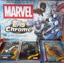 Topps Marvel Comics Chrome 2025 Base Refractor Insert Auswahl Karte aussuchen