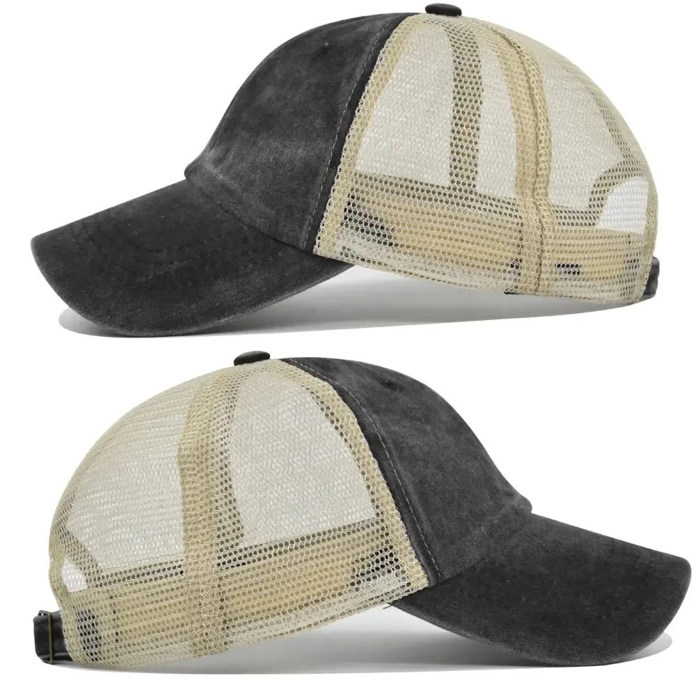 Walmart Logo Printed Black Hat Trucker Cap Adjustable