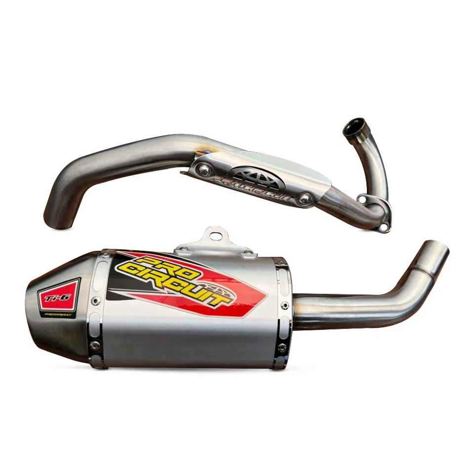 Short  Full System Exhaust Muffer Racing Pipe Fit For KAWASAKI KLX110L KLX110L - Image 4 of 4