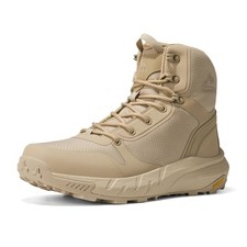 Men's Military Tactical Boots Lightweight Comfortable Boots for Work...