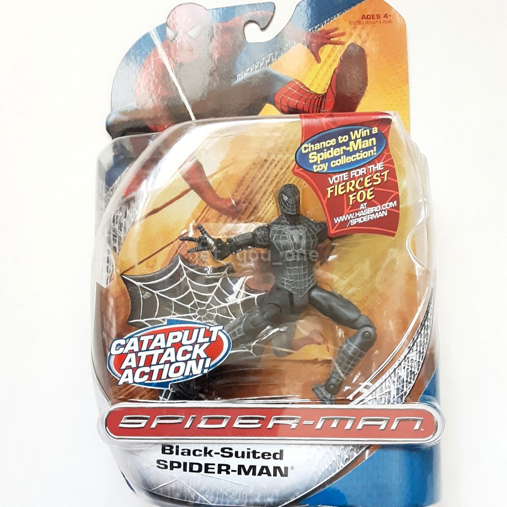 NEW Spiderman Classic Trilogy Heroes Black Suited Spider-Man