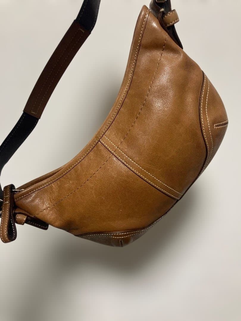 COACH 9541 Soho Shoulder Hobo Bag Brown Used thumbnail 15