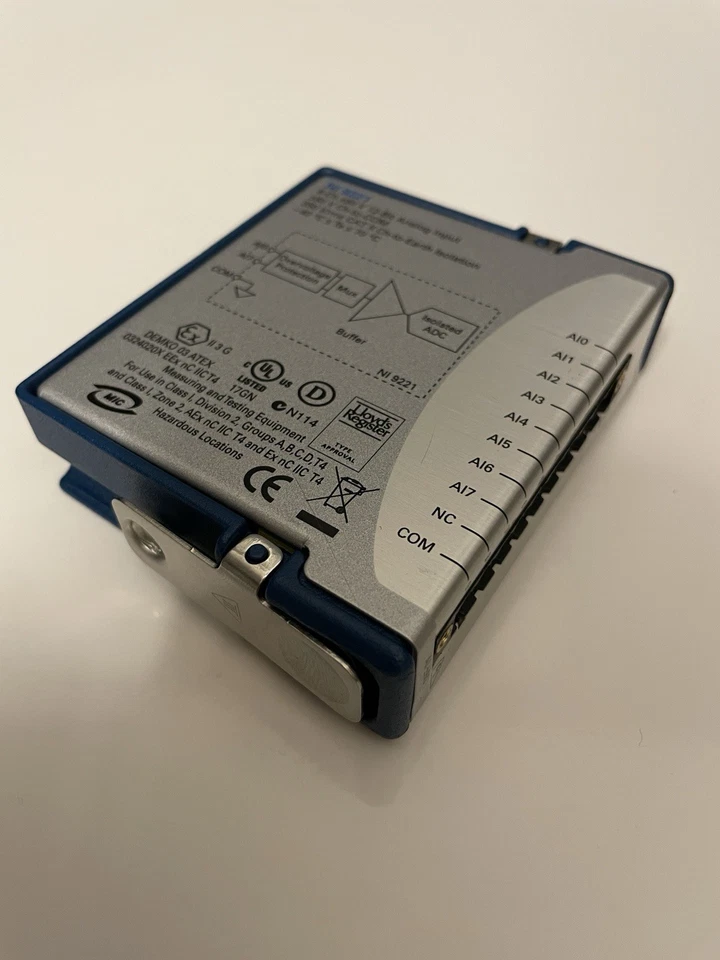 National Instruments NI 9221 8ch 60v 12 Bit Analog Input - Bild 2 von 2