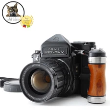 [ Near MINT ] Pentax 6x7 67 TTL Mirror Up SMC Takumar 75mm F4.5 Lens From JAPAN