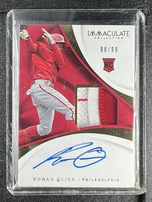 Quinn, Roman - 2017 Immaculate - Swatch/Autograph - 98/99
