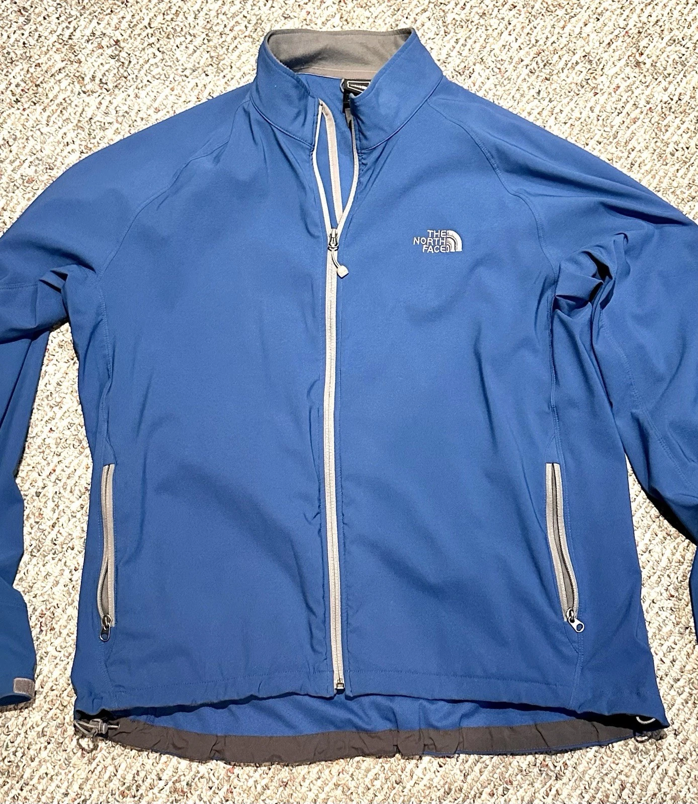 The North Face Jacket Mens XX Large BlueWindwall Outdoor Windbreaker 100% Auth.