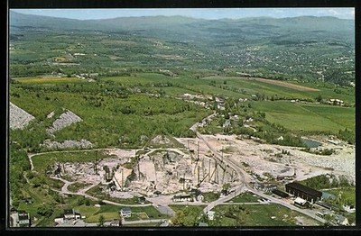 Ansichtskarte Barre, VT, The Wells-Lamson Quarry, Bird´s Eye View 