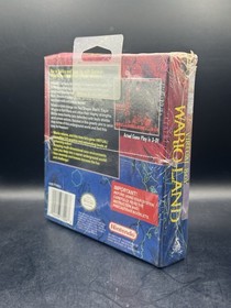 Virtual Boy Wario Land (Nintendo Virtual Boy, 1995) Brand New Sealed w/ Pull Tab