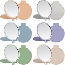 40 Pieces Compact Mirrors Bulk Gifts Mini Vintage Pocket Mirrors for Purse Sm...