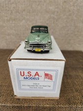 Motor City Usa Models 143 Usa-4 1951 Chevrolet Bel Air Hard Top 2-tone Green Motor City Usa Models 143 Usa-4 1951 Chevrolet Bel Air Hard Top 2-tone Green