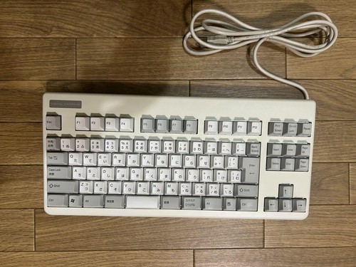 Topre Realforce 91U NG0100 White Keyboard USB wired tested Used from Japan - Picture 1 of 7