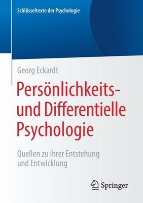 Eckardt - Persnlichkeits- und Differentielle Psychologie   Quellen zu - X555z