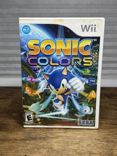 Sonic Colors (Nintendo Wii, 2010) CIB Complete - Tested & Working!