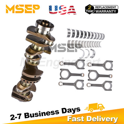 For BMW N55B30 N55 3.0L Engine Crankshaft+Con Rods+Bearings Set US 11217580483 