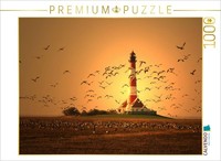 Calvendo Puzzle Leuchtturm Westerhever | 1000 Teile Lege-GrößE 64X48Cm Foto-Puzz