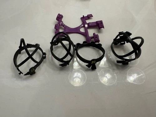 Lot Of 4 Vintage TMNT Teenage Mutant Ninja Turtles accessory Belts