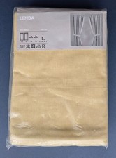IKEA LENDA Curtains 145 x 300cm Tie Backs New in Packaging Discontinued