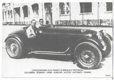 VARIE (945) - VINCITORI MILLE MIGLIA 1936. BRIVIO-ONGARO Alfa Romeo - FG/Non Vg