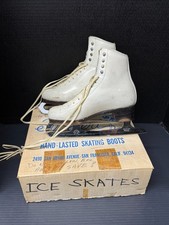 SP-Teri Figure Ice Skates MK Sheffield Blades Size 4A Vintage