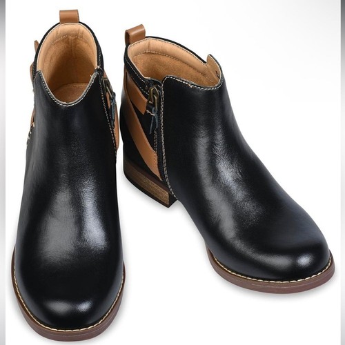 Waco Shoe Company Spenco Women's Black Brown Dove Creek Ankle Boot 9.5 NIB NWT - Picture 9 of 14