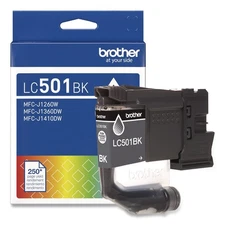 Brother LC501BKS 250 Page-Yield Ink - Black New