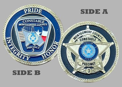 Montgomery County Texas Constable Precinct 3 Challenge Coin  1#26