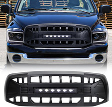 Front Grill Compatible with 2006-2008 Dodge Ram 1500, 2006-2009 Ram 2500/3500, B