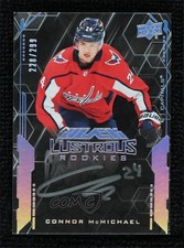 2020 SPx UD Black Lustrous Rookie Signatures Tier 1 Connor McMichael Auto 03z4