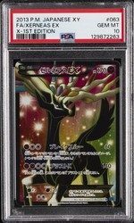 Xerneas EX 063/060 XY Collection X Full Art Secret Rare Japanese