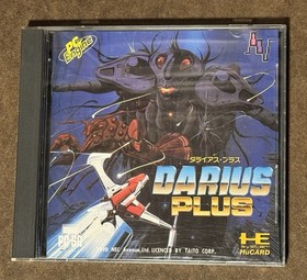 Darius Plus NEC PC Engine CIB HuCard TAITO Japan Import US Seller TESTED
