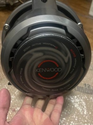 KENWOOD SW201X Powered Subwoofer Rare Vintage Car Audio Tested