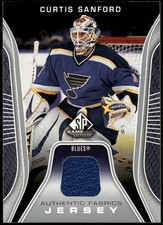 2006-07 SP Game Used #AF-CS Curtis Sanford Authentic Fabrics