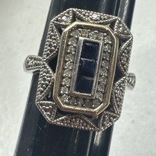 ALWAND VAHAN AV 14K & 925 STERLING SILVER SAP...
