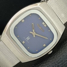 VINTAGE ALLWYN HAND-WINDING 6300A INDIA MENS ORIGINAL DIAL WATCH a706262-1