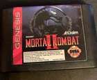 Mortal Kombat II 2 Sega Genesis 1994 Game CARTRIDGE ONLY  Clean Label Tested!