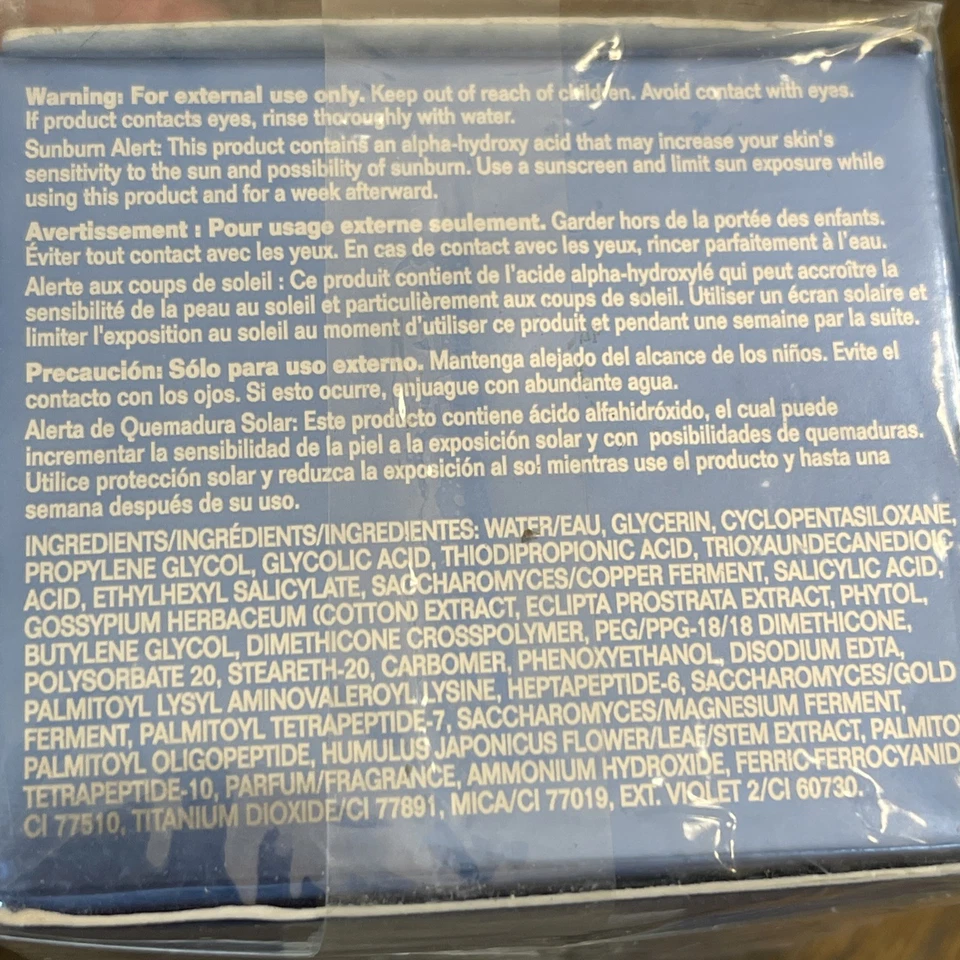 Tónico líquido emulsión de zafiro nocturno rejuvenecedor Avon Anew - 1,7 oz Foto 2 de 4