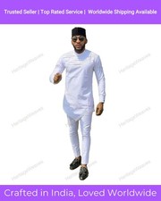 Solid Indian Clothing Fashion Shirt Mens Short Kurta Cotton India Dress Kurta