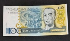 1989 Brazil 100 Cruzeiros A1667013611A Unc 