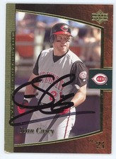 Sean Casey-Signed 2001 Upper Deck #21 Trading Card (Reds)