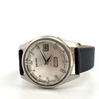 Vintage Seiko Seikomatic 6206-8080 Silver Dial Day Date Automatic Watch