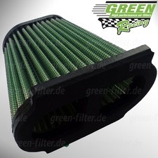 GREEN Sportluftfilter QY005 für Yamaha YFM 660 Raptor Luftfilter Quad ATV