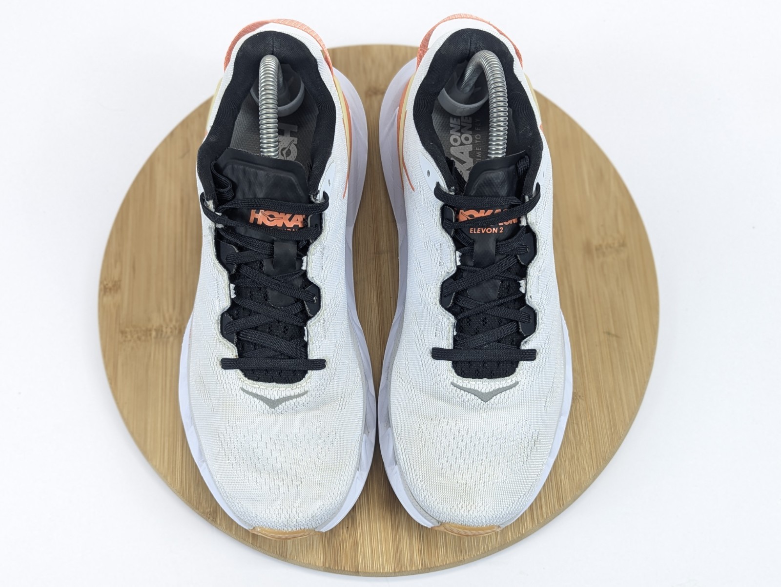 Hoka Elevon 2 White Running Shoes Womans 9 Athletic Sneakers Trainer  thumbnail 11