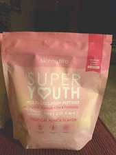 Skinny Fit Super Youth Multi-Collagen Peptides Tropical Punch Flavor