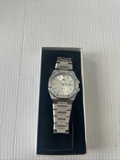 OLEVS Men's Silver Stainless Steel Watch
