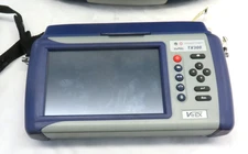VeEX VePAL TX300 Transport Expert Network Analyzer with Case, FOR PARTS/ REPAIR