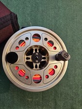 Hardy Gem Series 10/11 Salmon fly fishing reel plus line and neoprene case